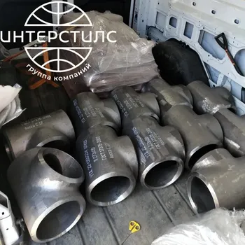 Стальной тройник равнопроходной 76 мм 10 мм 09Г2С ГОСТ 17376-2001 купить в Твери